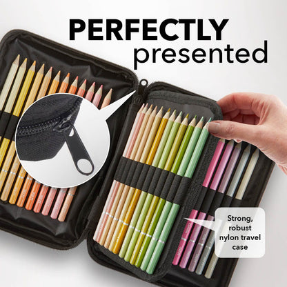 634 Piece Harmonious Expert Drawing and Colouring Pencil Zip Bundle