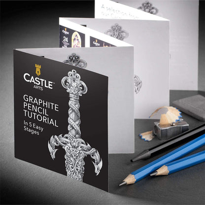 26 Piece Drawing Set & 2 Sketchbooks Bundle